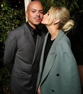 Evan Ross and Ashlee Simpson