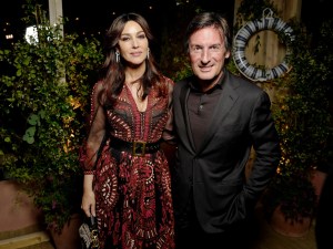 Monica Bellucci and Pietro Beccari
