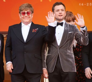 Elton John and Taron Egerton