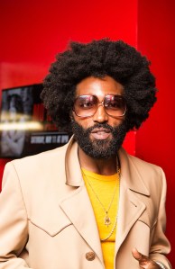Backstage at Ozwald Boateng's first show.