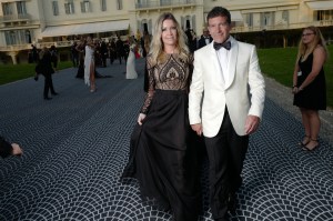 Nicole Kimpel and Antonio Banderas