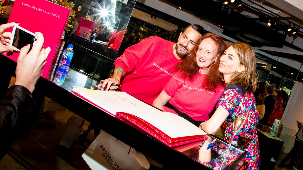 Marc Jacobs and Grace Coddington Team for Book Signing