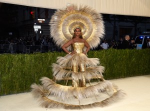 Iman attends The Metropolitan Museum of Art's Costume Institute benefit gala celebrating the opening of the "In America: A Lexicon of Fashion" exhibition on Monday, Sept. 13, 2021, in New York. (Photo by Evan Agostini/Invision/AP)