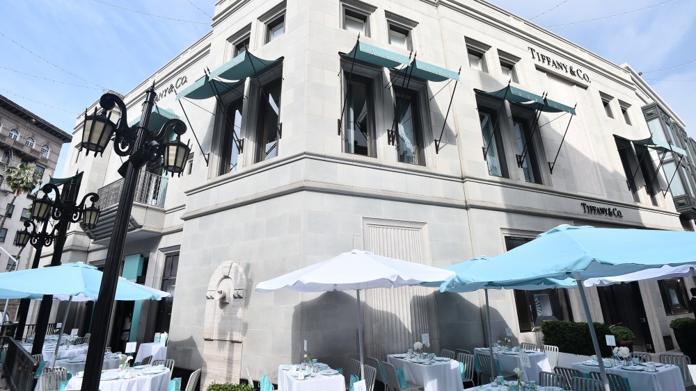 Tiffany Cafe on Rodeo Drive