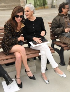 Anna Mouglalis and Ali MacGraw