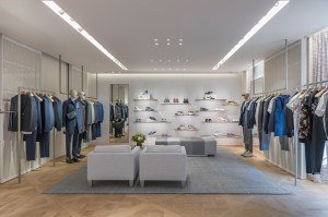 The interior of the Dior Flagship in Munich.