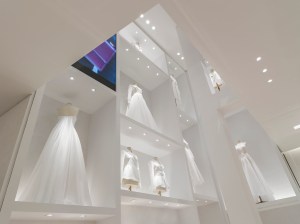 The interior of the Dior Flagship in Munich.