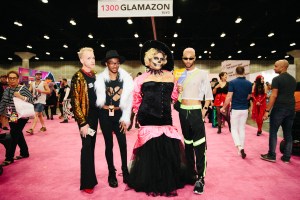 The scene at RuPaul's DragCon 2019.