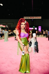 The scene at RuPaul's DragCon 2019.