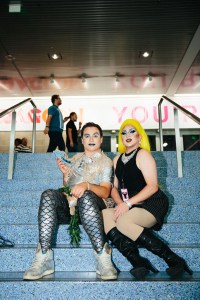 The scene at RuPaul's DragCon 2019.