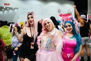 The scene at RuPaul's DragCon 2019.