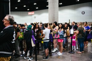 The scene at RuPaul's DragCon 2019.