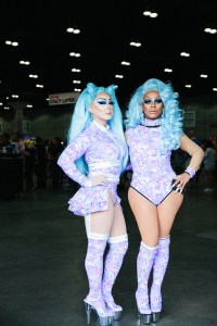 The scene at RuPaul's DragCon 2019.