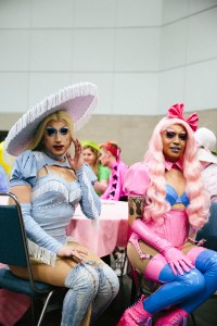 The scene at RuPaul's DragCon 2019.