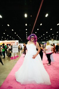 The scene at RuPaul's DragCon 2019.