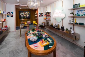 The Edie Parker Head Shop on Madison Ave.
