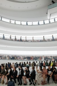 The scene at Fendi Fall 2019 in Shanghai.