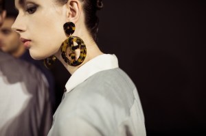 Backstage at Giorgio Armani Cruise 2020