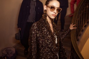 Backstage at Giorgio Armani Cruise 2020