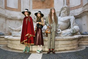 Backstage at Gucci Cruise 2020