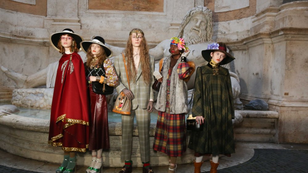 Backstage at Gucci Cruise 2020