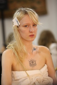 Backstage at Gucci Cruise 2020
