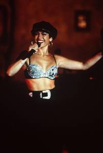Editorial use only. No book cover usage.
Mandatory Credit: Photo by Ricco Torres/Esparza/Katz Prod/Kobal/REX/Shutterstock (5879251a)
Jennifer Lopez
Selena - 1997
Director: Gregory Nava
Esparza/Katz Prod
USA
Scene Still