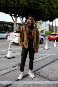 Street style at the Nike Lebron James x John Elliott Icon Celebration.