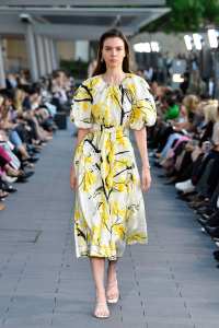SYDNEY, AUSTRALIA - MAY 12: A model walks the runway during the Mercedes-Benz Presents Aje show at Mercedes-Benz Fashion Week Resort 20 Collections at Campbell's Stores on May 12, 2019 in Sydney, Australia. (Photo by Stefan Gosatti/Getty Images)