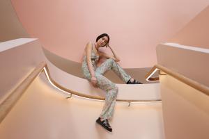 SYDNEY, AUSTRALIA - MAY 14: A model poses ahead of the Hansen & Gretel show at Mercedes-Benz Fashion Week Resort 20 Collections at Jardan on May 14, 2019 in Sydney, Australia. (Photo by Lisa Maree Williams/Getty Images)