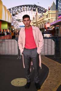 SYDNEY, AUSTRALIA - MAY 15:  Nathan Joliffe poses backstageahead of the Justin Cassin show at Mercedes-Benz Fashion Week Resort 20 Collections at the Big Top Luna Park Sydney on May 15, 2019 in Sydney, Australia.  (Photo by James Gourley/Getty Images) *** Local Caption *** Nathan Joliffe