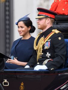 Meghan Duchess of Sussex, Prince Harry
Trooping the Colour ceremony, London, UK - 08 Jun 2019