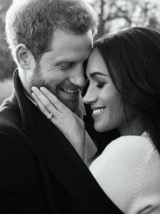 See terms of release, which must be included and passed-on to anyone to whom this image is suppliedMandatory Credit: Photo by Alexi Lubomirski/REX/Shutterstock (9299281b)Prince Harry and Meghan MarklePrince Harry and Meghan Markle official engagement photos, Frogmore House, Windsor, UK - 21 Dec 2017One of two official engagement photos released by Kensington Palace of Prince Harry and Meghan Markle taken by Alexi Lubomirski earlier this week at Frogmore House, Windsor. Terms of release, which must be included and passed-on to anyone to whom this image is supplied: USE AFTER 31/05/2018 must be cleared by Kensington Palace. This photograph is for editorial use only. NO commercial use. NO use in calendars, books or supplements. Use on a cover, or for any other purpose, will require approval from Art Partner and the Kensington Palace Press Office. There is no charge for the supply, release or publication of this official photograph. This photograph must not be digitally enhanced, manipulated or modified and must be used substantially uncropped. Copyright in the photographs is vested in Prince Harry and Ms. Meghan Markle. Publications are asked to credit the photograph to Alexi Lubomirski. WEARING VICTORIA BECKHAM SWEATER