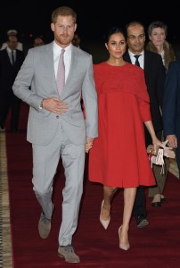 Prince Harry and Meghan Duchess of Sussex arrive at Casablanca airportPrince Harry and Meghan Duchess of Sussex visit to Morocco - 23 Feb 2019