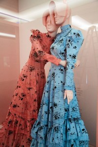 Erdem Moralioğlu paid tribute to Frederick “Fanny” Park’s and Ernest “Stella” Boulton’s “drag wardrobe” in his spring 2019 collection.