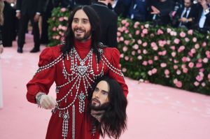Jared LetoCostume Institute Benefit celebrating the opening of Camp: Notes on Fashion, Arrivals, The Metropolitan Museum of Art, New York, USA - 06 May 2019