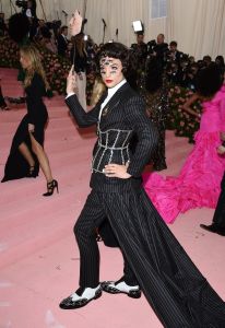 Ezra Miller in Burberry, Met Gala 2019