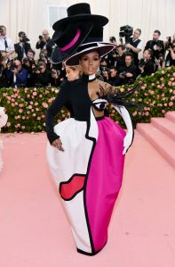 Janelle Mone in Christian Siriano, Met Gala 2019.