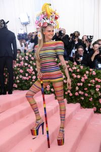 Cara Delevingne in Dior Haute Couture, Met Gala 2019