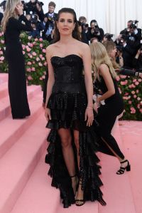 Charlotte Casiraghi in Saint Laurent by Anthony Vaccarello, Met Gala 2019