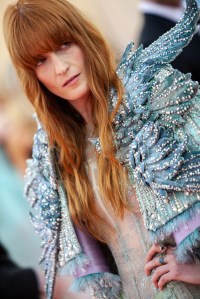 Florence Welch in custom Gucci.