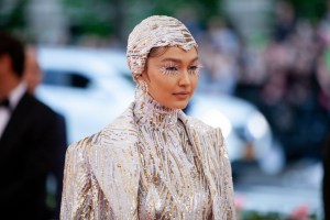 Gigi Hadid in Michael Kors.