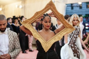 Tracee Ellis Ross in Moschino.