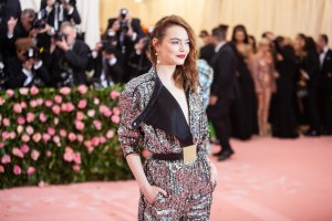 Emma Stone in Louis Vuitton.