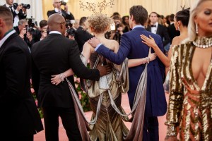 Julia Garner in Zac Posen.