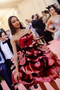 Jourdan Dunn in Zac Posen.