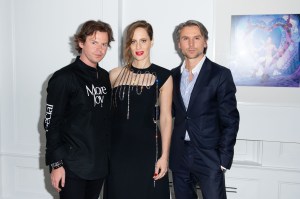 Christopher Kane, Liz Goldwyn, and Ulric Jerome