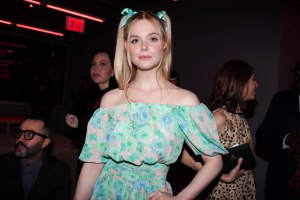 Elle FanningPrada Resort 2020 show, Front Row, The Piano Factory, New York, USA - 02 May 2019