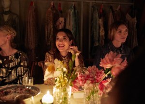 Noor Fares and Arizona Muse at the Matchesfashion x Peter Pilotto Homeware Launch