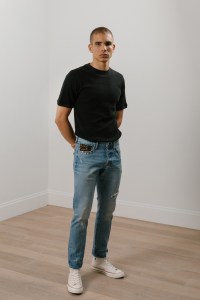 A look from the Ovadia denim collection.